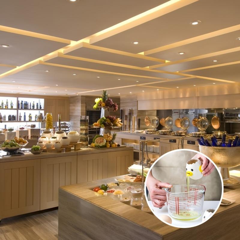 1 Stück Niedliches Kleines Huhn Keramik Eiertrenner Kreativer Eiertrenner Eigelb Eiweiß Trenner Filter Backwerkzeug für Bäckerei