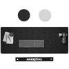 BREENHILL Felt Desk Mat, Non-Slip Desk Pad, Comfortable Desk Protector, Durable Desk Mouse Pad for OfficeHomeGamingDecoration (90x40x0.3cm, Dark Gray)