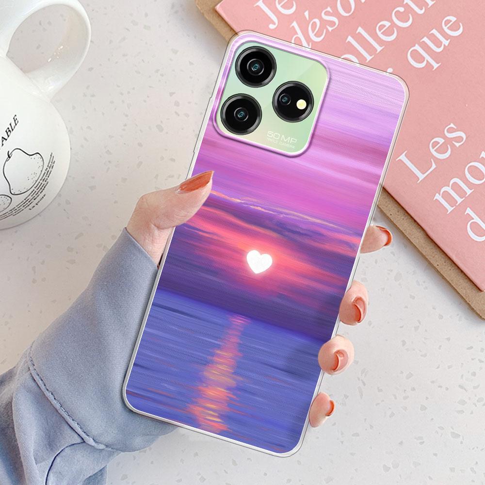 For ZTE Axon 50 Lite Case For ZTE Axon 40 Lite Cover Clear Protect Soft Silicone Phone Case For ZTE Axon 50 Lite Coque Fundas