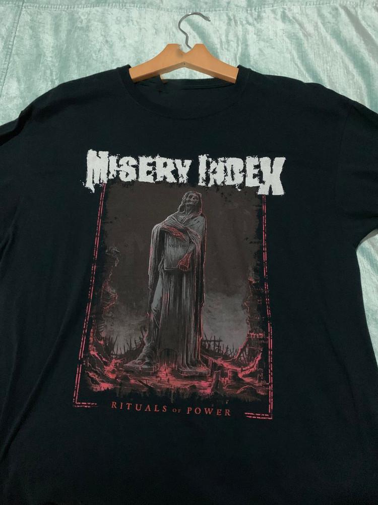 

Misery Index Rituals of Power Tee Unisex T-Shirt Full Size S to 5XL 1L421 M