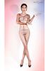Sexy Oily One-Piece Open Crotch Temptation Long-Sleeved Full Bodystocking Thin Pole Dance Sex Game Ootd Cos Self Pleasure Hot