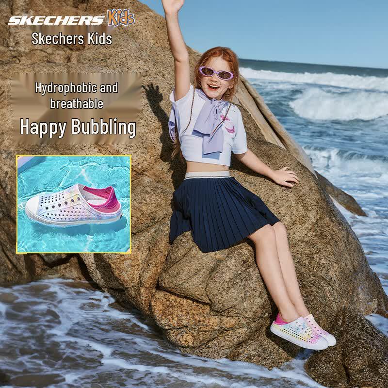 Skechers Girls' Slip-On Clogs Sandals 308004L