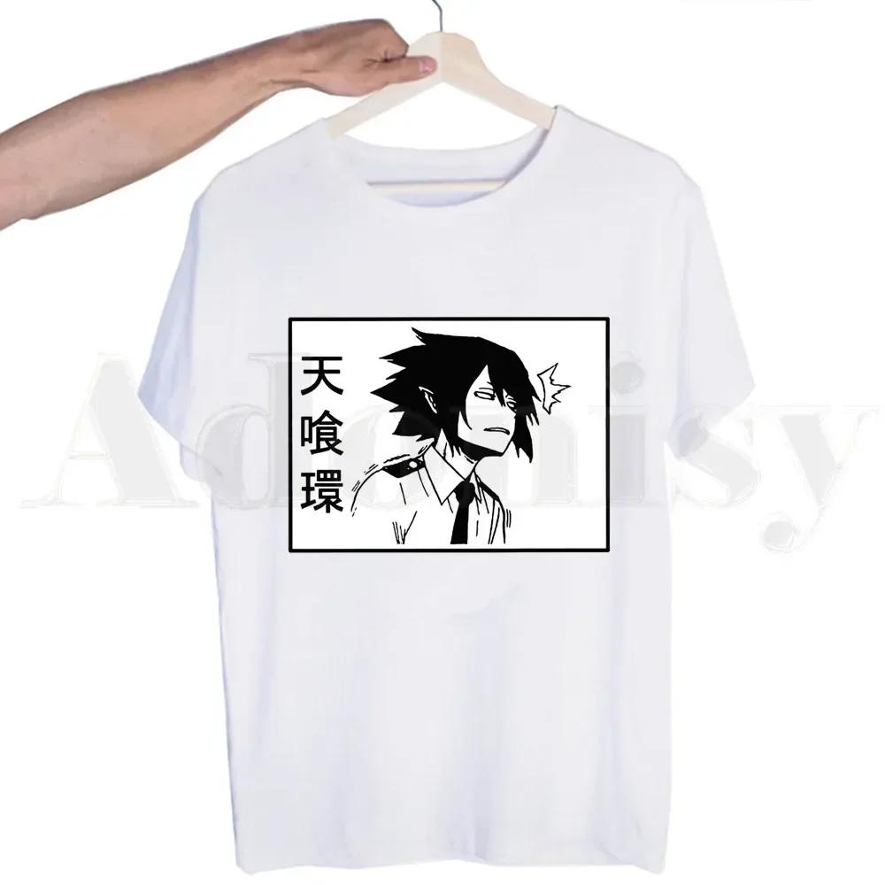 BNHA MHA My Hero Academia Anime Tamaki Amajiki T-shirt for Men Short Sleeve Men Tops T Shirt for Male White T Shirt Women Tees
