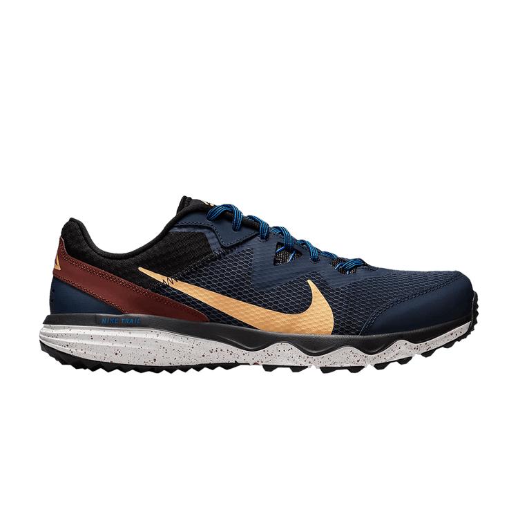 

Nike Juniper Trail Thunder Blue Melon Tint Men Sneakers Dark-Pony Black CW3808-401