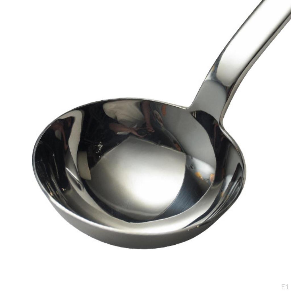 Large Ramen Bouillon Spoon Gravy Cooking Utensils Soup Ladle Big for Serving Rice Noodle