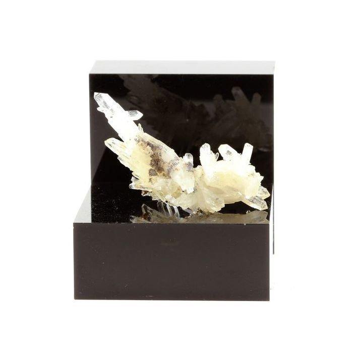 Quartz ' cristal de roche ' et Sidérite 46.4 carats