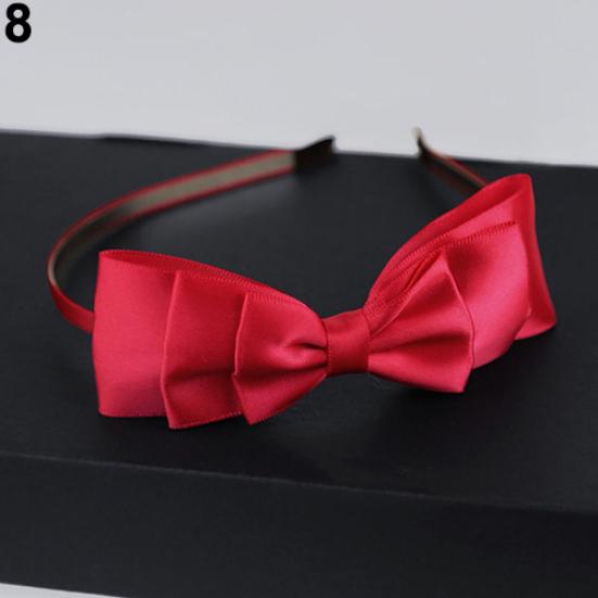 

Модный женский обруч для волос с большим бантом для девочек, повязка на голову, аксессуар, рождественский подарок