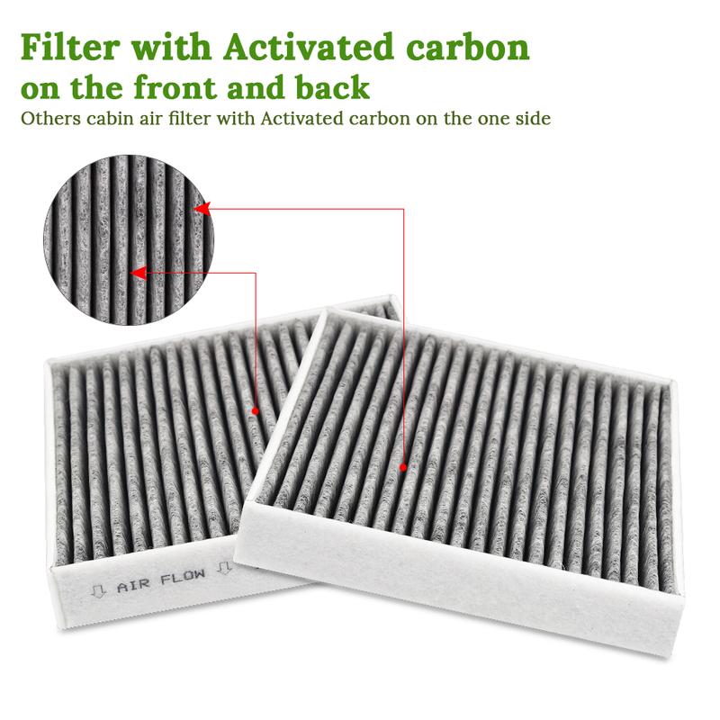 Car Cabin Pollen Air Conditioning Filter For Toyota Corolla 2009-2019 Corolla iM 2017 2018 Car Air Conditioning Filter