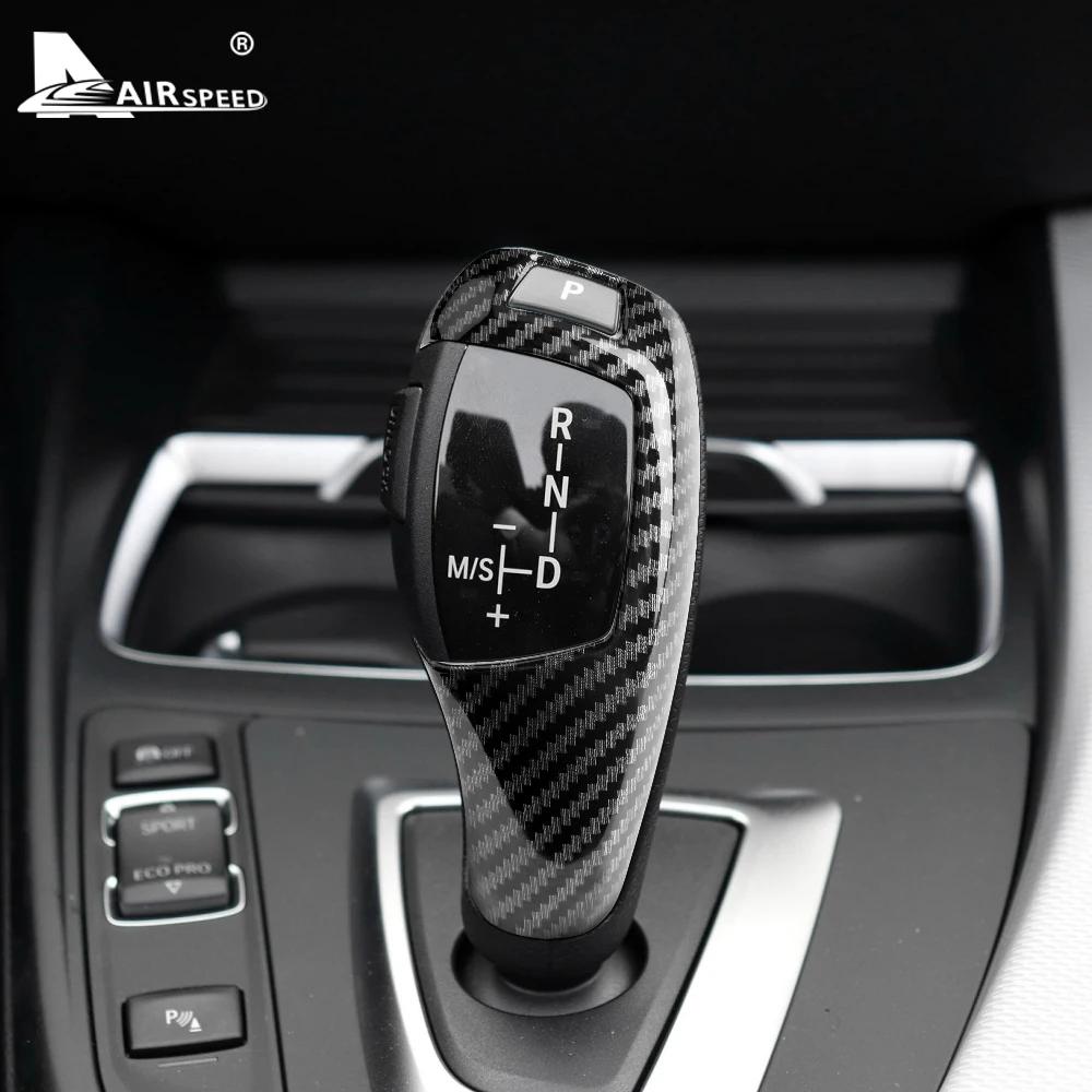 Carbon Fiber Texture Gear Shift Collar for BMW F20 F21 F22 F23 F30 F34 F10 F11 F07 F18 F25 F26 F15 F16 F01