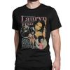 Herren Lauryn Hill Die Berühmten T-Shirts Reine Baumwoll-Tops Lustiges Kurzarm Rundhals T-Shirt Übergröße T-Shirt