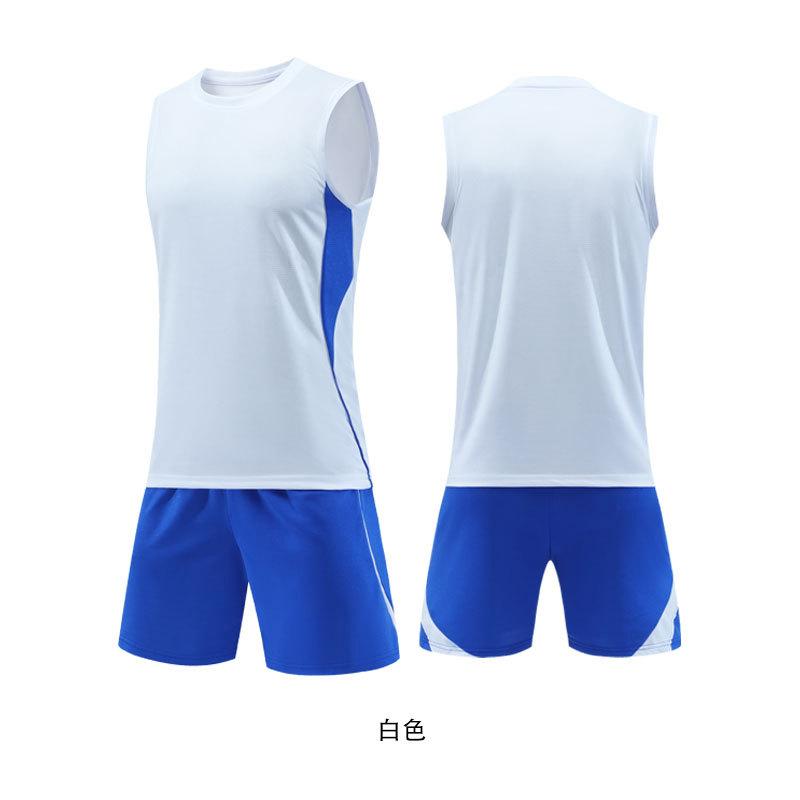 New Football Jersey Set Large Size Sleeveless Same Adult Children's Football Jersey Training Jersey Team Jersey Sportswear