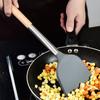 Heat Resistant Silicone Scoop Kitchenware Ladle Turner Spatula Cooking Tools Kitchen Gadget Spoon