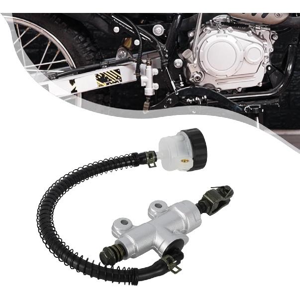 Rear Brake Master Cylinder with Reservoir for Hawk 250,Motorcycle Brake Hydraulic Pump Replacement for Hawk250/Hawk 250cc