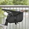 Mountainbike-Sattel Aufbewahrungssitze Tasche Hintere Werkzeugtaschen Fahrrad Hecktasche Fahrradsattelstütze Hecktasche Einfach zu bedienen