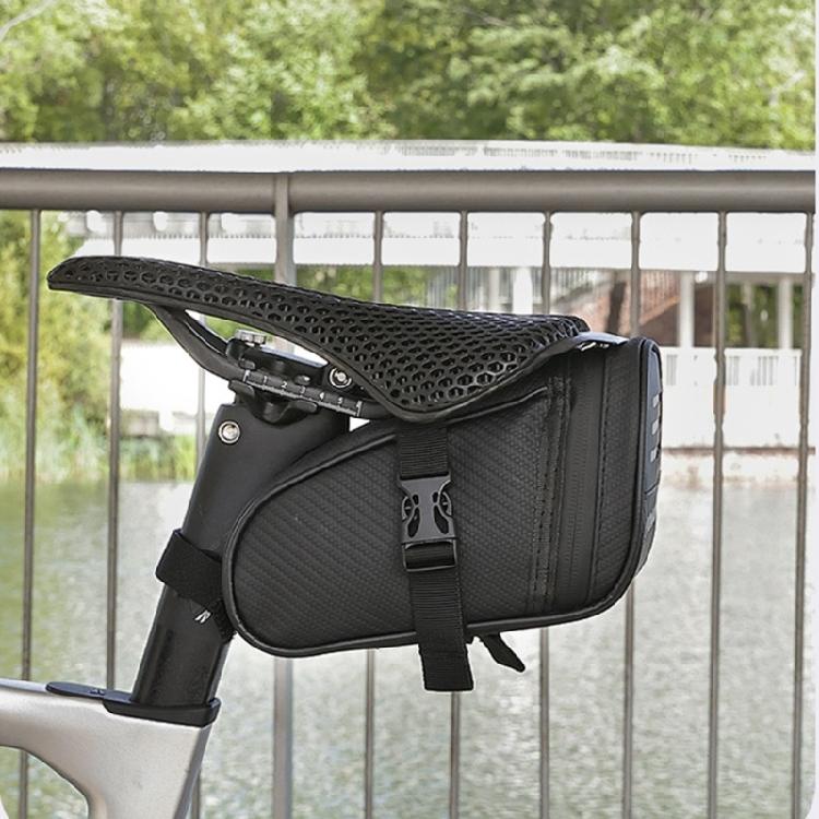 Mountainbike-Sattel Aufbewahrungssitze Tasche Hintere Werkzeugtaschen Fahrrad Hecktasche Fahrradsattelstütze Hecktasche Einfach zu bedienen