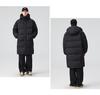 Unisex Luxury White Duck Down Hooded Puffer Coat - Winter 2025 High-End Cold Protection