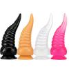 Octopus Tentacle Anal Plug Oversized Transparent Crystal Simulation Dildo Female Masturbator