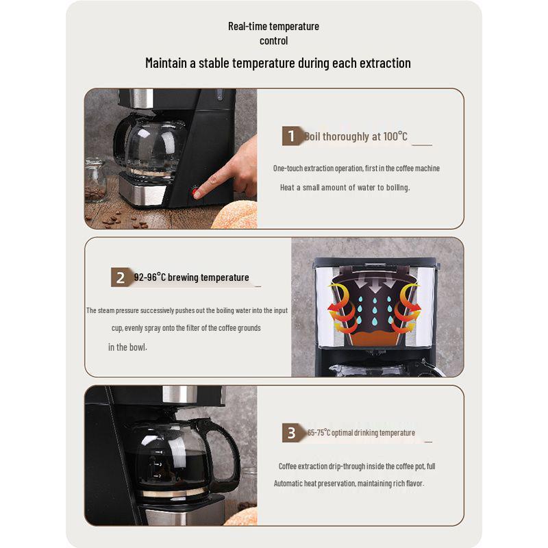 American-Style Manual Drip Coffee & Tea Brewer