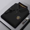 STORN Designer Brand Short Sleeve Polo Shirt Summer Best-selling Pony Letter Embroidered Solid Color Business Casual Men Lapel T-shirt