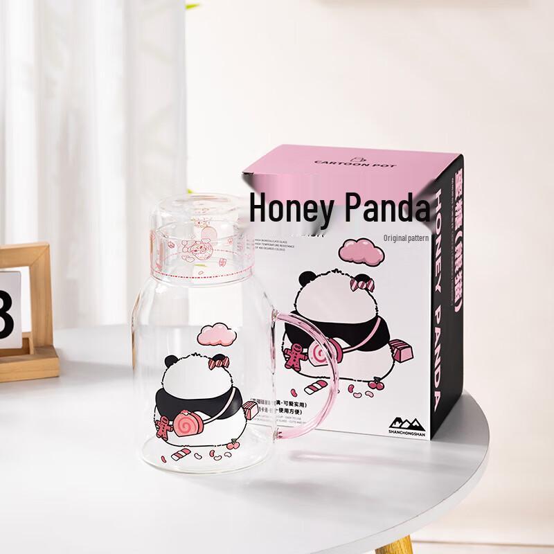 High Borosilicate Glass Teapot and Tea Cup Set