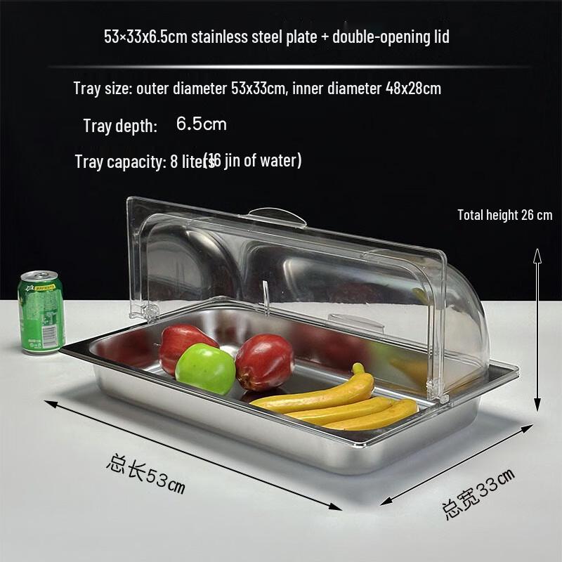 Поднос для шведского стола из пищевой смолы