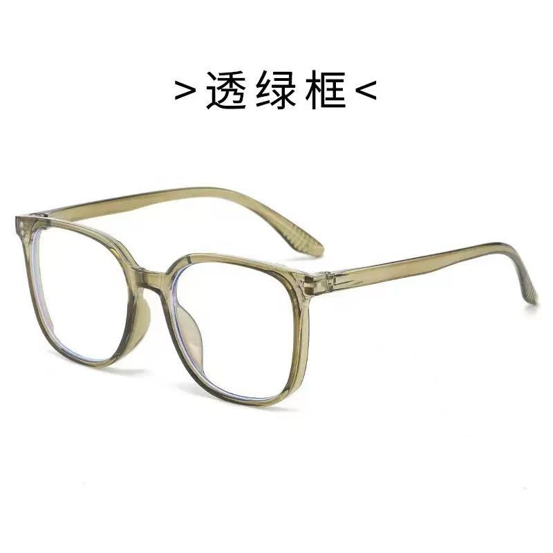 Cat's eye fashion flat glasses anti-blue light can be matched with myopia glasses square glasses frame retro glasses frame plain face
