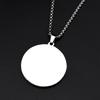 Tree of Life Imitation Abalone Shell Stainless Steel Pendant Necklace for Women Men Gold Silver Color Chain Necklaces Jewelry