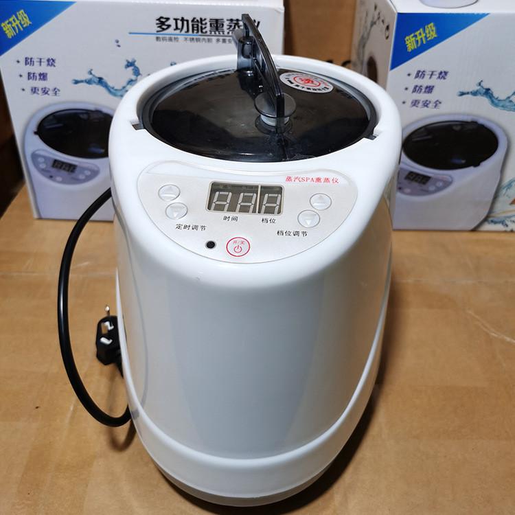 2L Sauna Steamer Foot Bathtub Household Fumigation Machine Sweat Steaming Box Full Body Steam Engine Multifunctional Fumigation Device