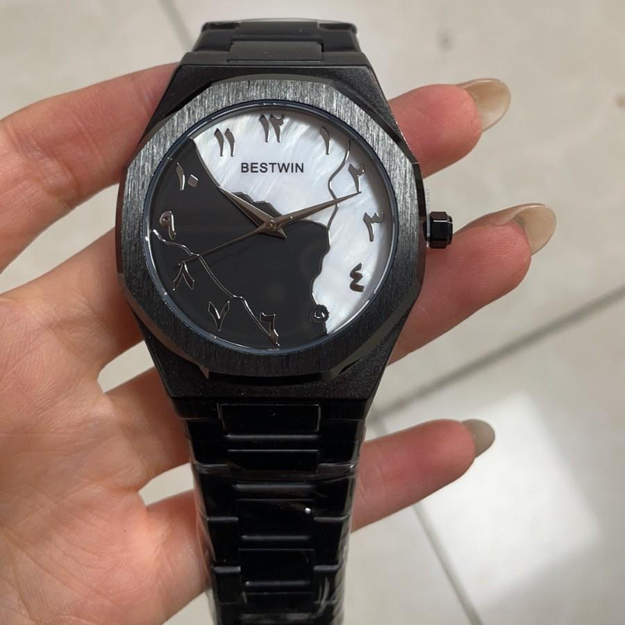 Decorative Men'S Watch Simple Shell Fashion Alloy Steel Belt Quartz Watch