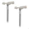 2Pcs Angle Adjustable Outrigger Rod Holder Tube for Sea Yacht Boat Fishing
