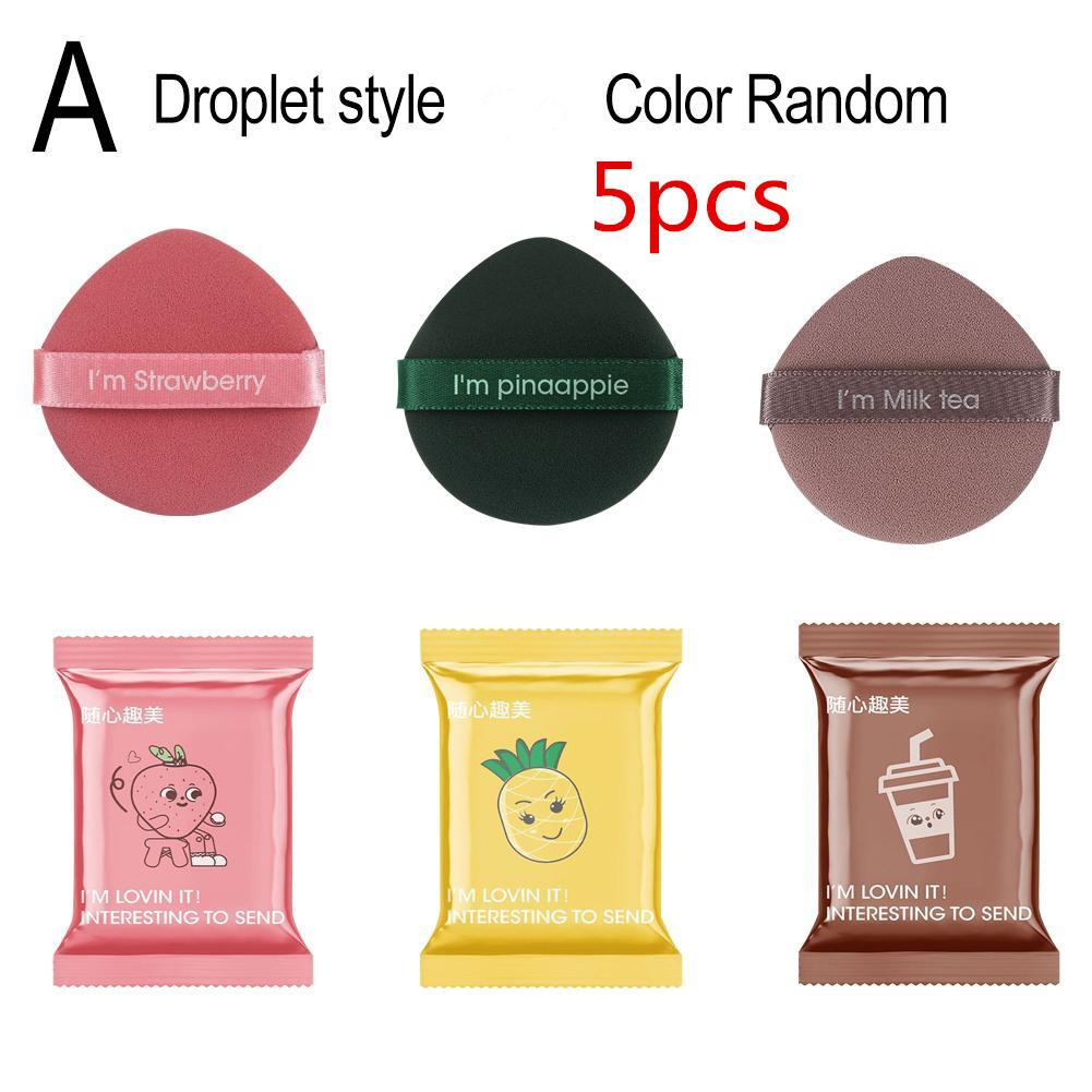 

5PCS Powder Puff Prevents Bacteria Buildup Powder Puff Women Soft Makeup Sponge Beauty Make Up Powder Tools