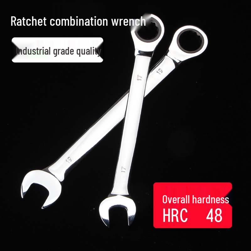 Combination Ratchet Wrench Set - Quick Ratchet & Socket Tools