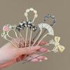Vintage Multi-Colored Hairpins Chinese-Style Hanfu Various Alloy Hairpins Women's Jewelry Hairpins Accessories Wholesale Gifts