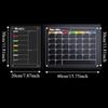 Message Note Monthly Weekly Planner Reusable Rewritable Fridge Clear Board  Office
