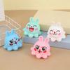 Dumpling Squishy Stress Toy Easter Figure Glitter Filled Rabbit Squeezable Stresses Hand Toys For Kids Adults Squish Dumplings