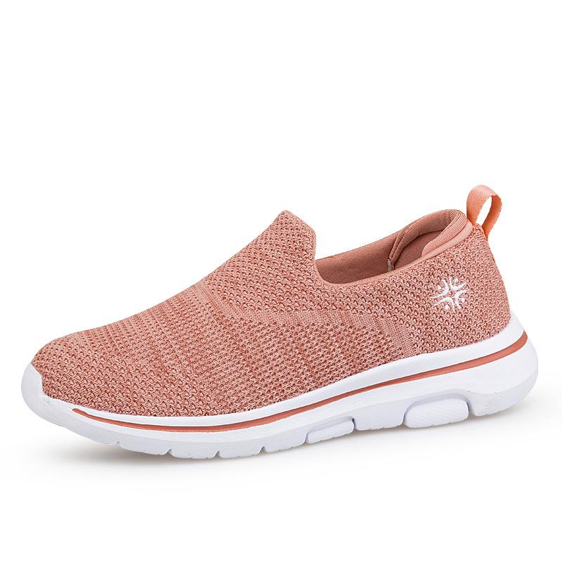 

Autumn new mesh non-slip walking shoes fly-woven breathable casual shoes men s shoes women s shoes 41