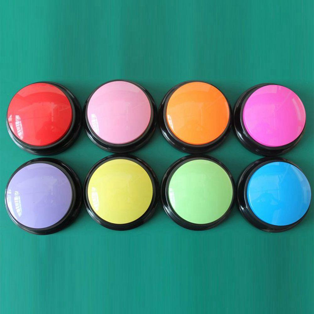 Voice Recording Voice Repeater Sound Button Talking Button Dog Toys Recording Toy Answering Buttons