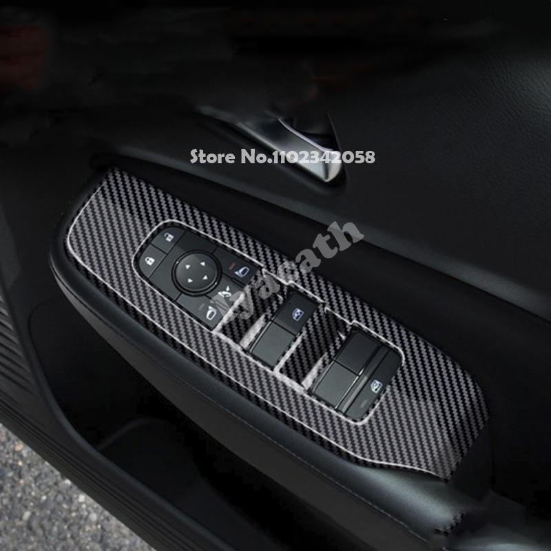 RHD For Nissan Note E13    ABS  door armrest window lift button switch cover glass control panle trim accessoires