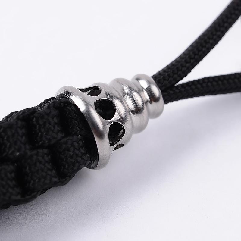 EDC Titanium Alloy TC4 Knife Lanyard: 4 Style Pendant Paracord Accessory
