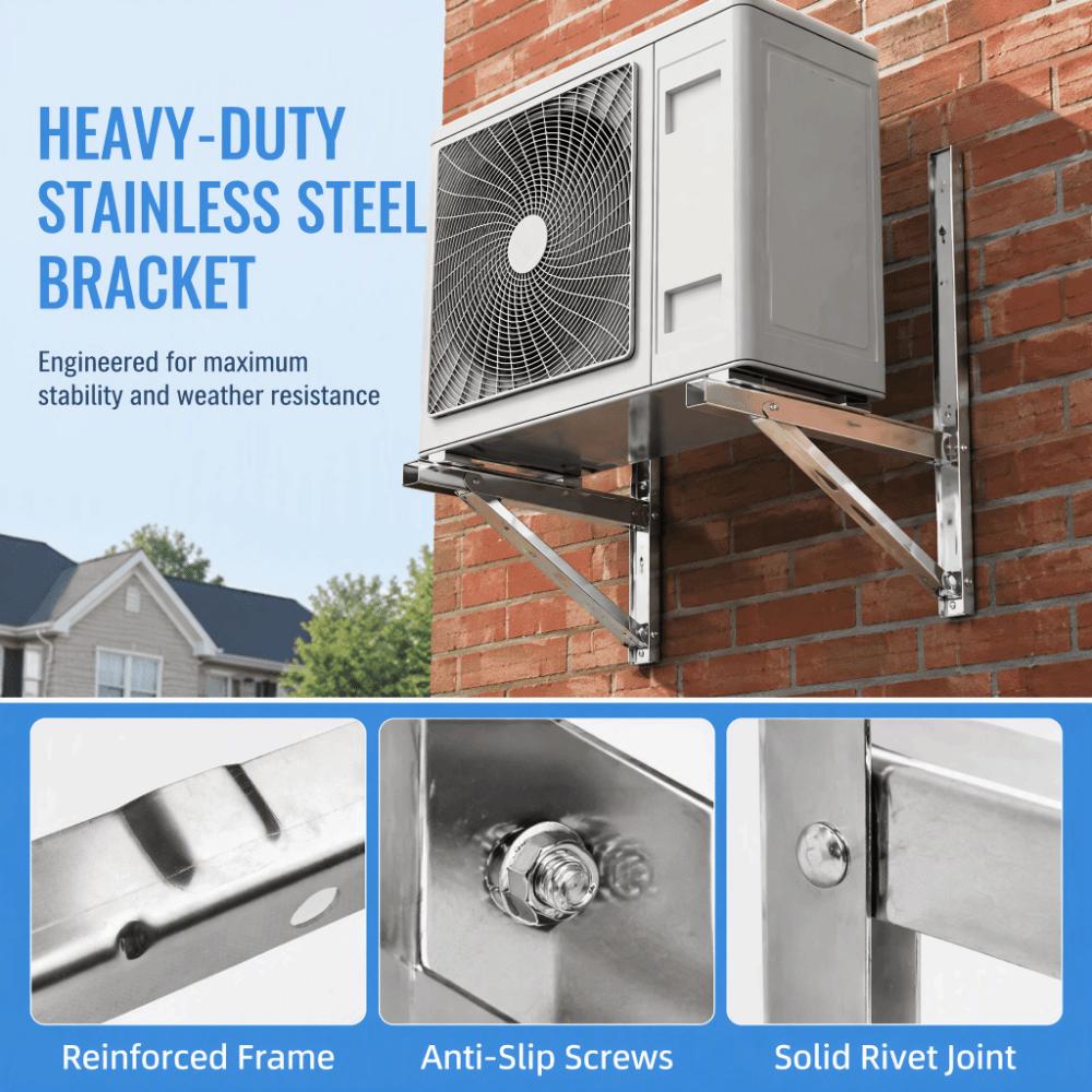 Thickened Outdoor Unit Bracket Universal Wall Mount Bracket AC Shelf External Machine