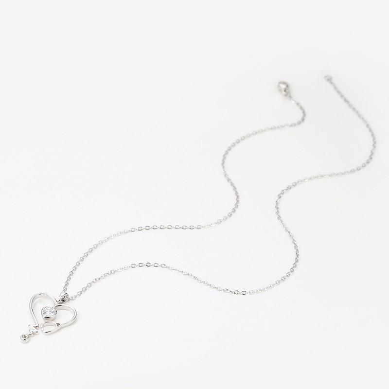 Creative Stethoscope Heart-shaped Pendant Necklace, Exquisite Jewelry for Daily Wear, Nurse's Day Gift, Holiday Gift