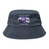 Street Rapper Jul Hip Hop Bucket Hat Unisex Lightweight Outdoor Sport  Washed Denim Fishing Hats Beach Hat