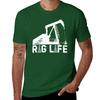 Funny Rig Life Oil Drilling Roughnecks Oilfield Worker Unisex Tshirt Shirts Graphic Unisexs Workout Shirts