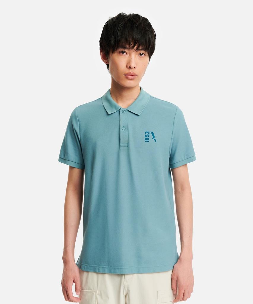 Aigle Men'S Pk Short Sleeve Polo Shirt (Regular Fit) Aas26Mpsh001Smb