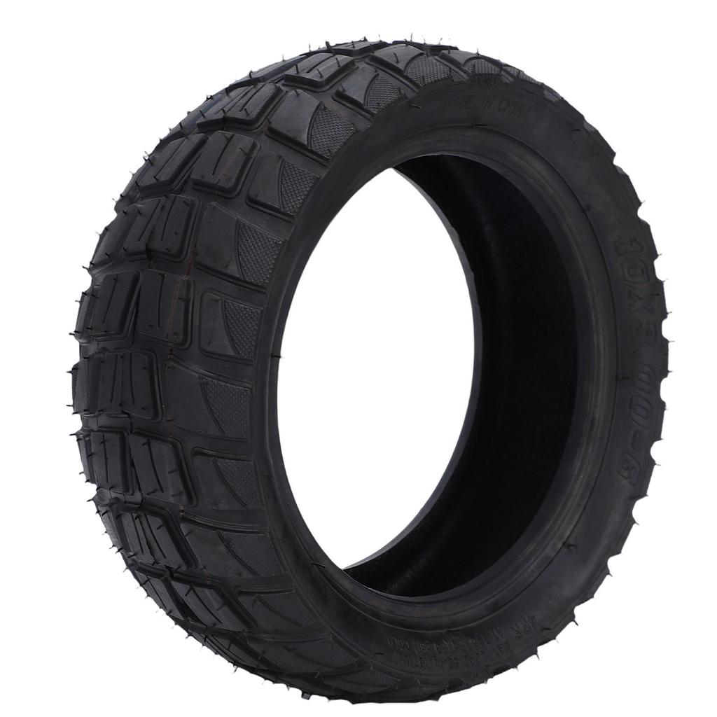 10x3.0 6 Off Road Tubeless Tire Non Slip Pattern Tread Rubber Electric Scooter Tubeless Tire