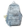 New Academy Style School Bag Boys and Girls Junior High School Students Cute Sweet Printed Backpack Lightweight Large Capacity Backpack