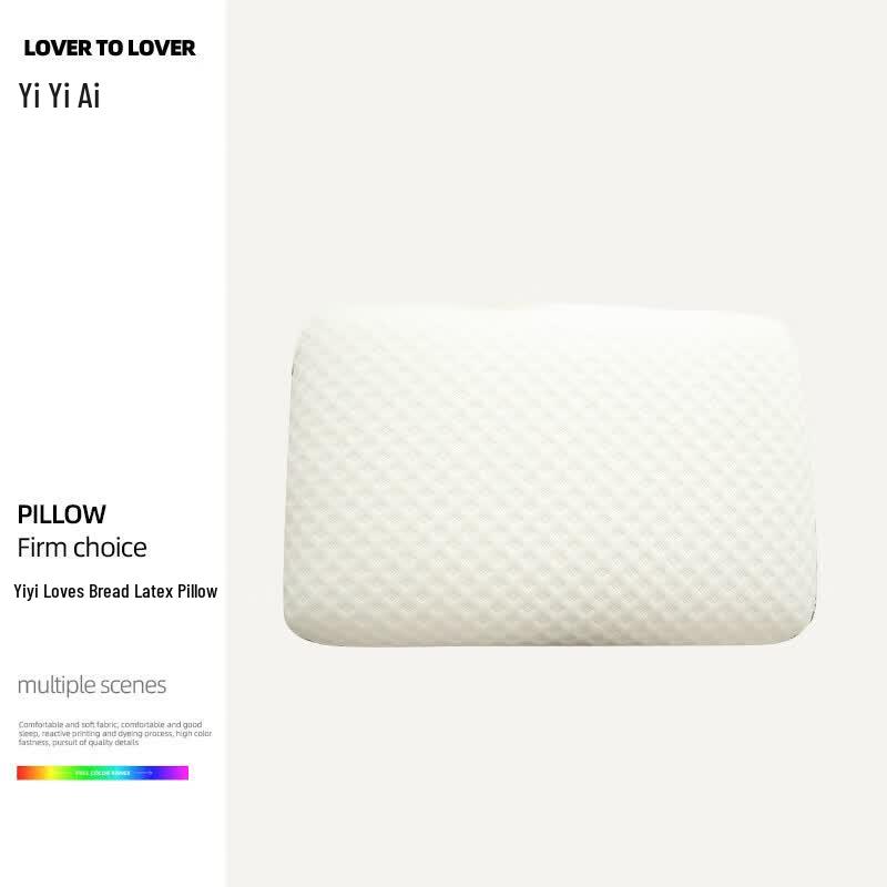 Yiyiai Bread-Shaped Latex Pillow