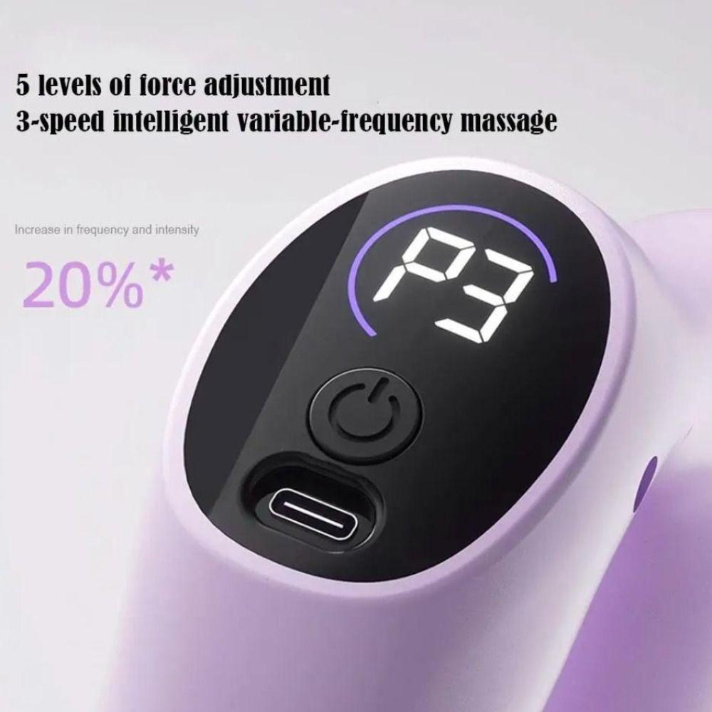 Type-C Rechargeable Electric Body Slimming Machine Muscle Handheld Massager Muscle Relaxation
