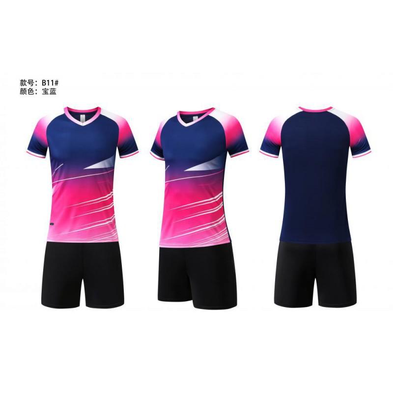 Breathable Short Sleeve Sports Shirt Men Women Training Competition Tennis Badminton Volleyball