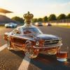 Police Car Whiskey Bottle Mustang Whiskey Decanter 500ml Creative Car Decanter Gift for Men